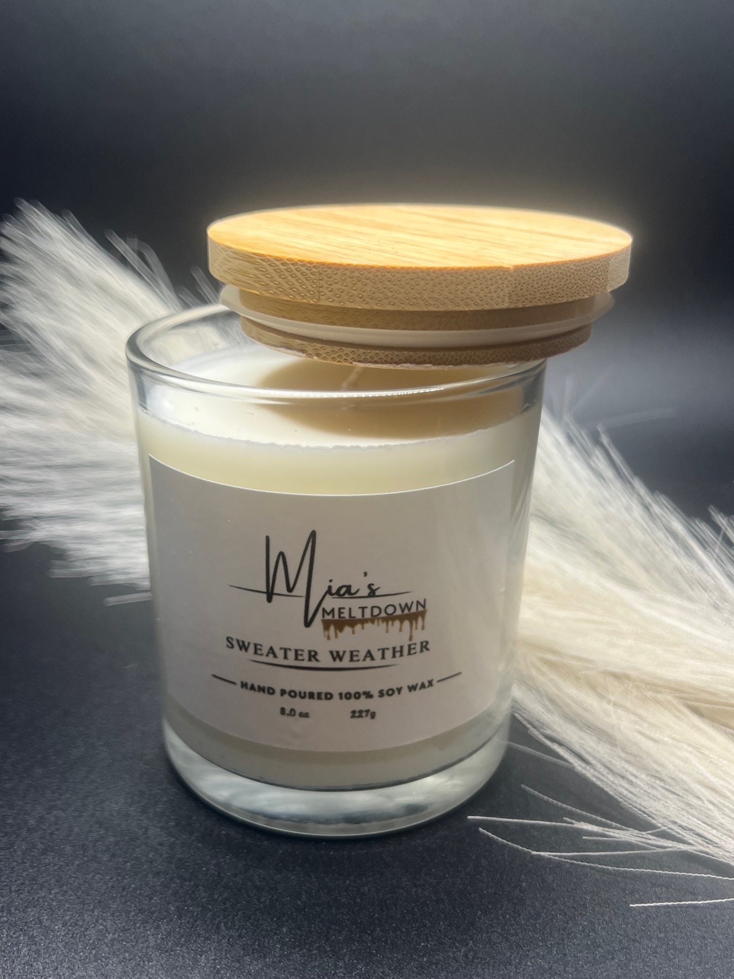 Sweater Weather Fragrance Soy Wax Candle, 8.0 oz