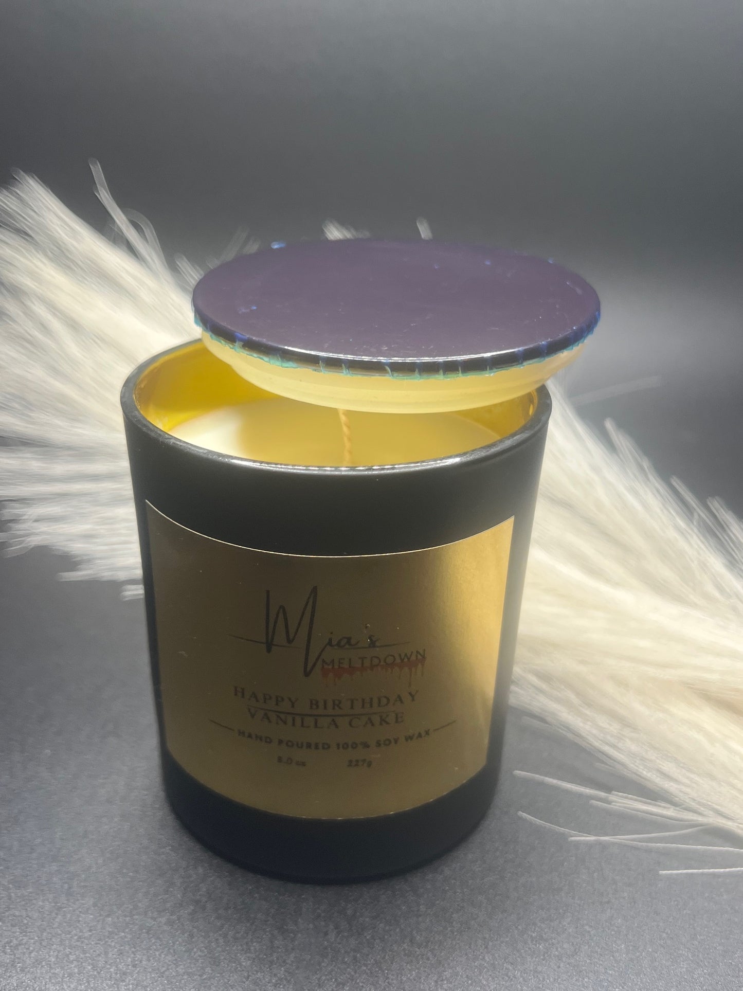 Vanilla Cake Fragrance Soy Wax Candle, 8.0 oz (B&G)