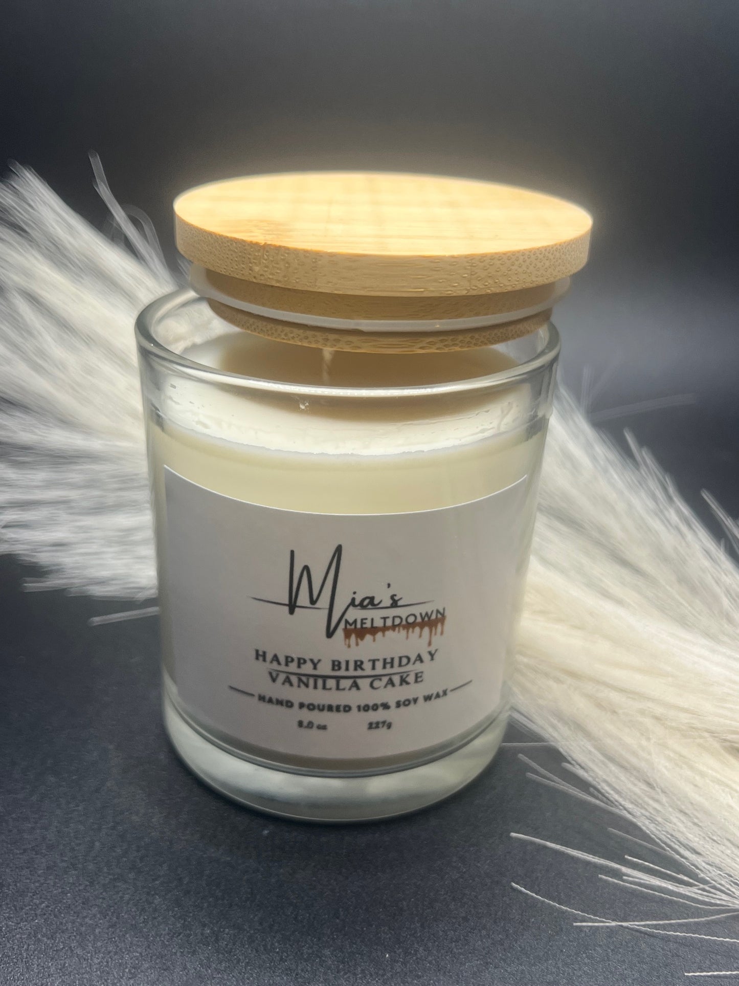Vanilla Cake Fragrance Soy Wax Candle, 8.0 oz