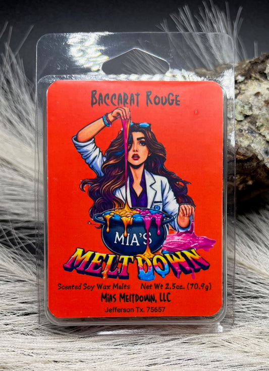 "Baccarat Rouge" Scented Soy Wax Melt 2.5 oz