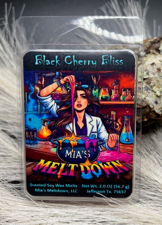 "Black Cherry Bliss" Scented Soy Wax Melt 2.0 oz