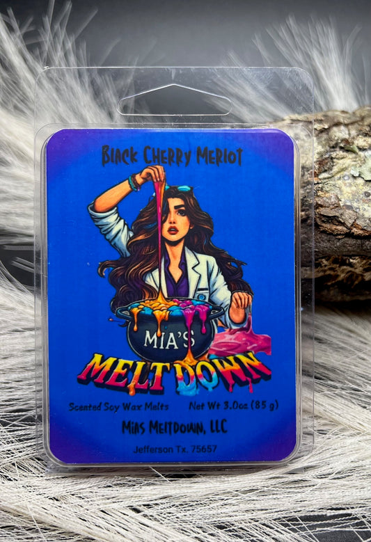 "Black Cherry Merlot" Scented Soy Wax Melt 2.5 oz