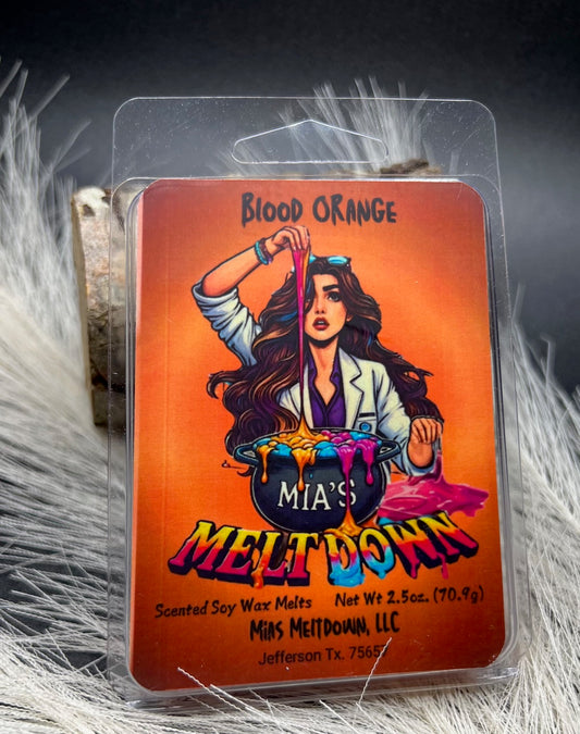 "Blood Orange" Scented Soy Wax Melt 2.5 oz