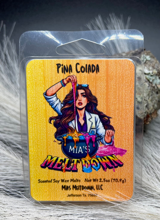 "Pina Colada" Scented Soy Wax Melt 2.5 oz