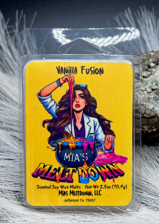 "Vanilla Fusion" Scented Soy Wax Melt 2.5 oz
